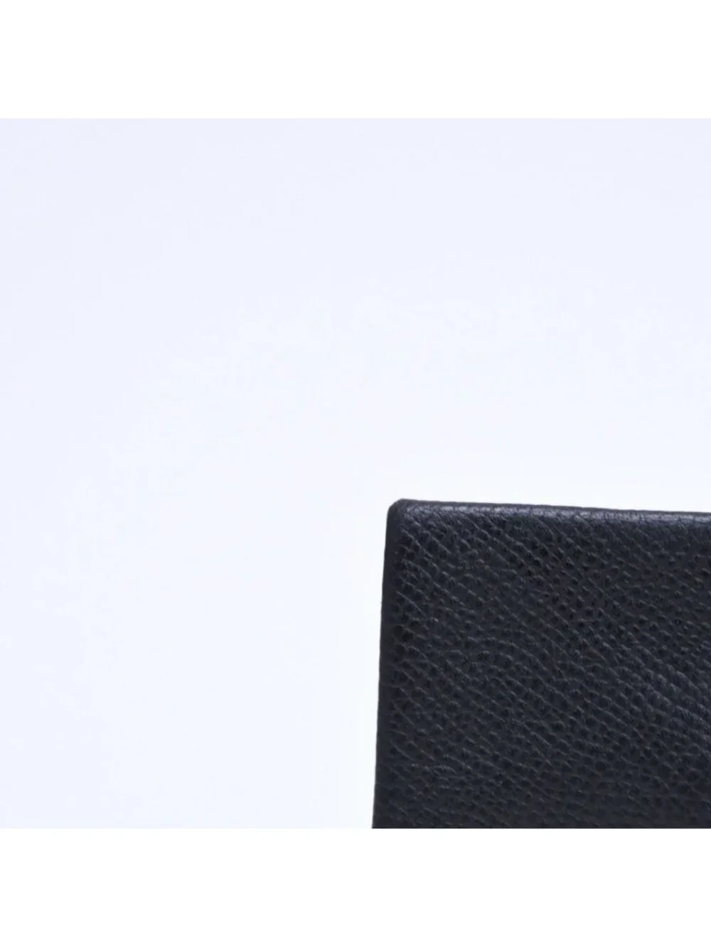 Hermes Wallet Coin Purse Bastia Veau Epsom Silver Black
